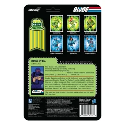 G.I. Joe Reaction Figures Wave 1B - Snake Eyes (Glow Patrol)