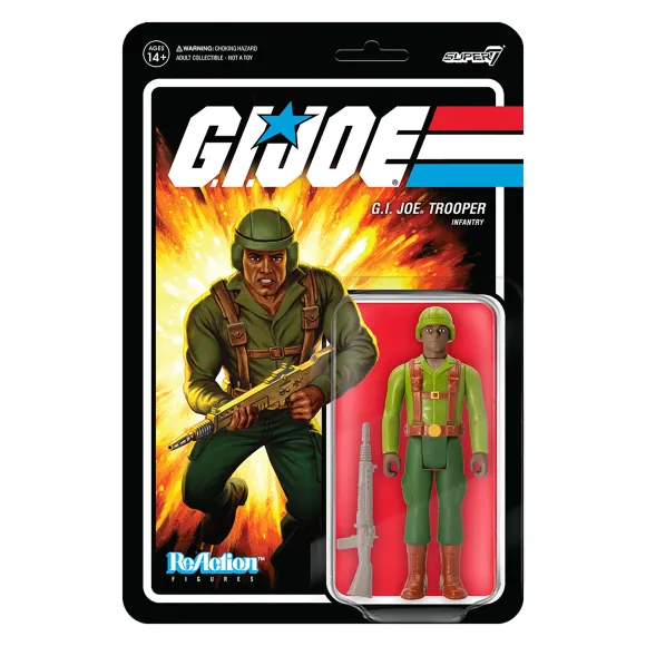 G.I. Joe Reaction Figures Wave 1 - Greenshirt (Brown)