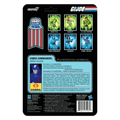 G.I. Joe Reaction Figures Wave 1B - Cobra Commander (Glow Patrol)