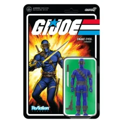 G.I. Joe Reaction Figures Wave 3 - Snake Eyes (Cartoon V2)
