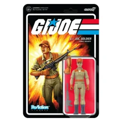 G.I. Joe Reaction Figures Wave 3 - Female Combat Engineer Bun Hair (Tan)