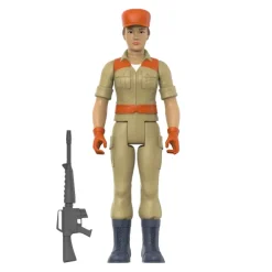 G.I. Joe Reaction Figures Wave 3 - Female Combat Engineer Bun Hair (Tan)