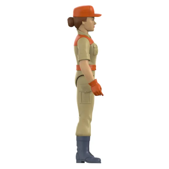 G.I. Joe Reaction Figures Wave 3 - Female Combat Engineer Bun Hair (Tan)