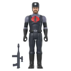 G.I. Joe Reaction Figures Wave 3 - Cobra Snakeling Factory Worker Beard (Tan)