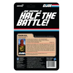 G.I. Joe Reaction Figures Wave 3 - Roadblock Psa