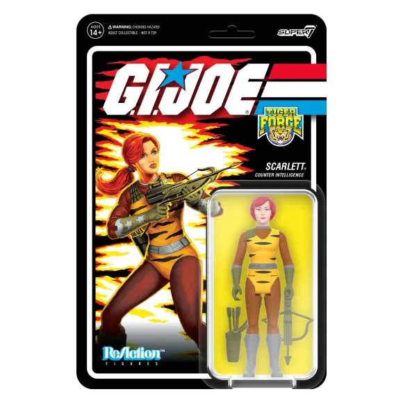 G.I. Joe Reaction Figures Wave 6 - Tiger Force Scarlett