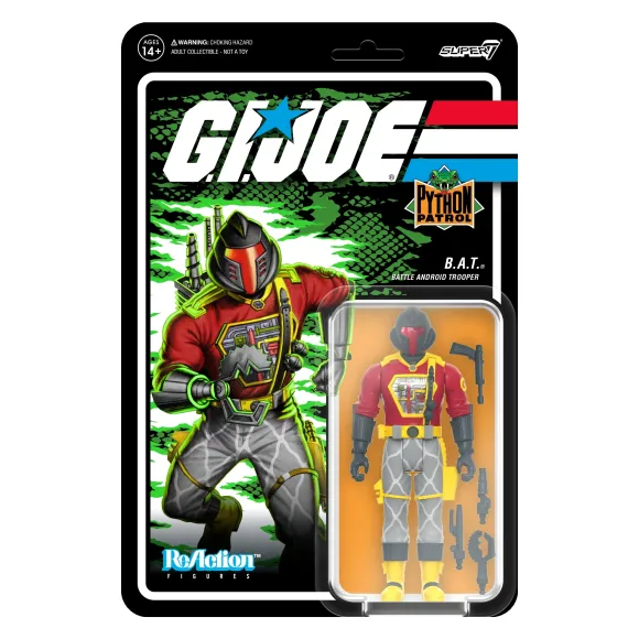 G.I. Joe Reaction Figures Wave 6 - Python Patrol Cobra B.A.T.