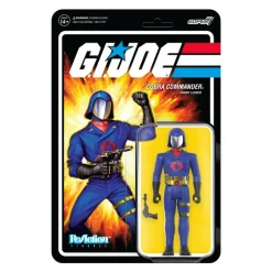 G.I. Joe Reaction Figures Wave 3 - Cobra Commander (Toy Colors)