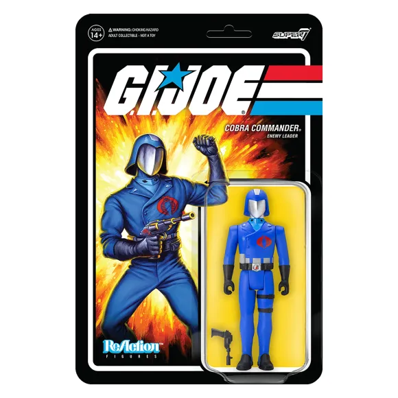 G.I. Joe Reaction Figures Wave 1 - Cobra Commander
