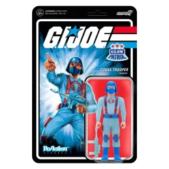G.I. Joe Reaction Figures Wave 1B - Cobra Trooper Y-Back (Glow Patrol)