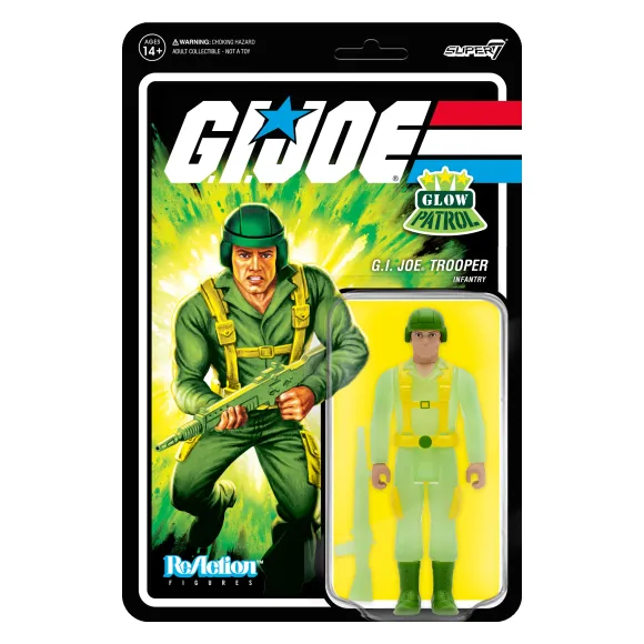 G.I. Joe Reaction Figures Wave 1B - Greenshirt (Glow Patrol)