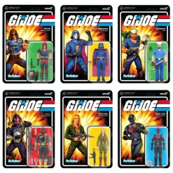G.I. Joe Reaction Figures Wave 4 - Set Of 6