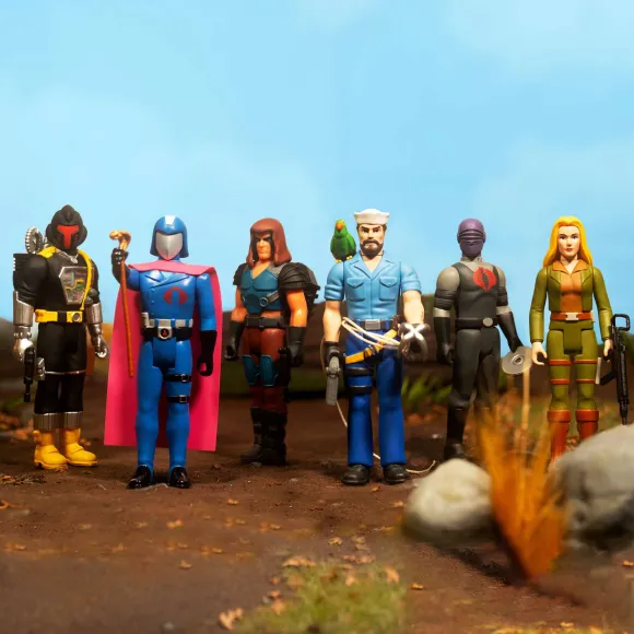 G.I. Joe Reaction Figures Wave 4 - Set Of 6