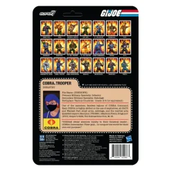 G.I. Joe Reaction Wave 4 - Cobra Female Trooper Long Blonde Hair (Pink)