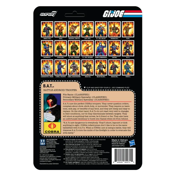 G.I. Joe Reaction Wave 4 - Cobra B.A.T.