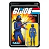 G.I. Joe Reaction Wave 4 - Cobra Female Trooper Long Black Hair (Dk Brown)