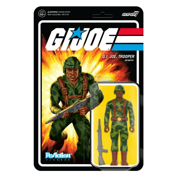 G.I. Joe Reaction Wave 4 - Trooper Clean Shaven (Brown)
