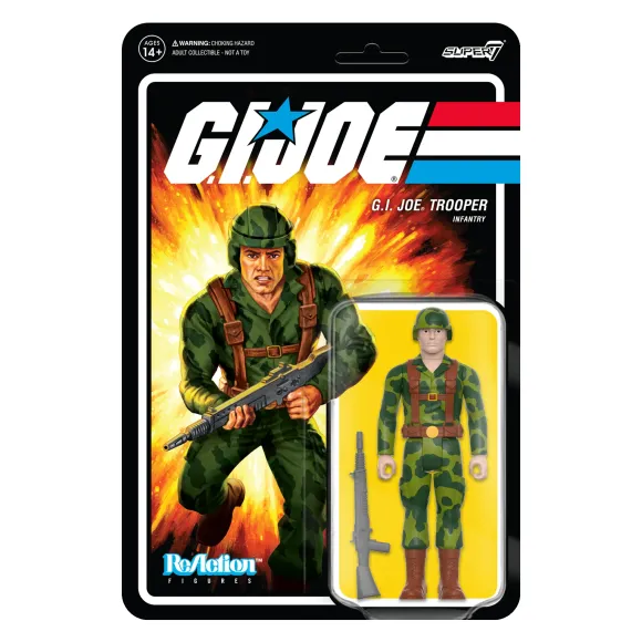G.I. Joe Reaction Wave 4 - Trooper Clean Shaven (Pink)