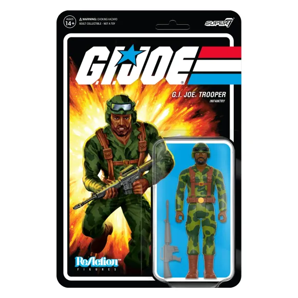 G.I. Joe Reaction Wave 4 - Trooper Beard (Dk Brown)