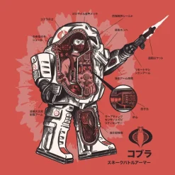 G.I. Joe Snake Armor Dissection T-Shirt