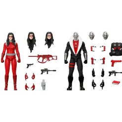G.I. Joe Ultimates! - Baroness (Rednok) & Destro (Red Jackal)
