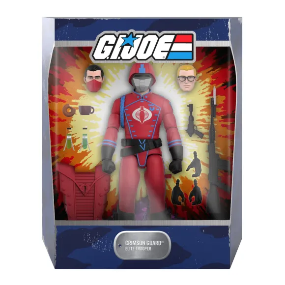 G.I. Joe Ultimates! W5 - Cobra Crimson Guard (Cartoon Accurate)