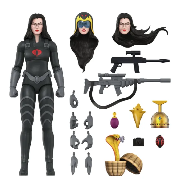 G.I. Joe Ultimates! Wave 4 - Baroness, Gung-Ho, Stalker & Zartan (+ Super Pack)