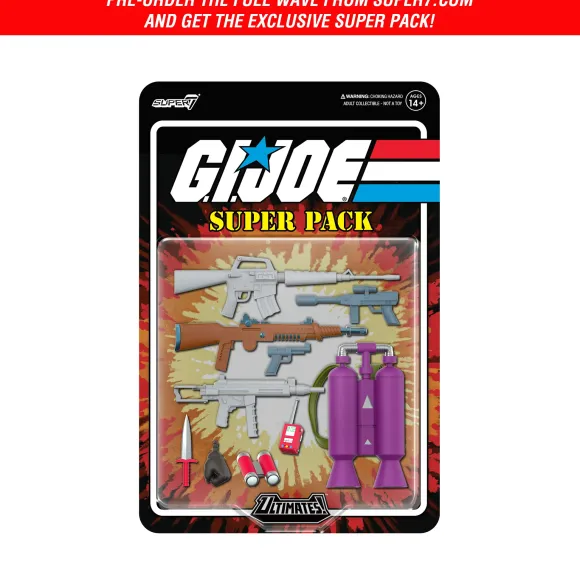 G.I. Joe Ultimates! Wave 5 - Set Of 4 & Super Pack