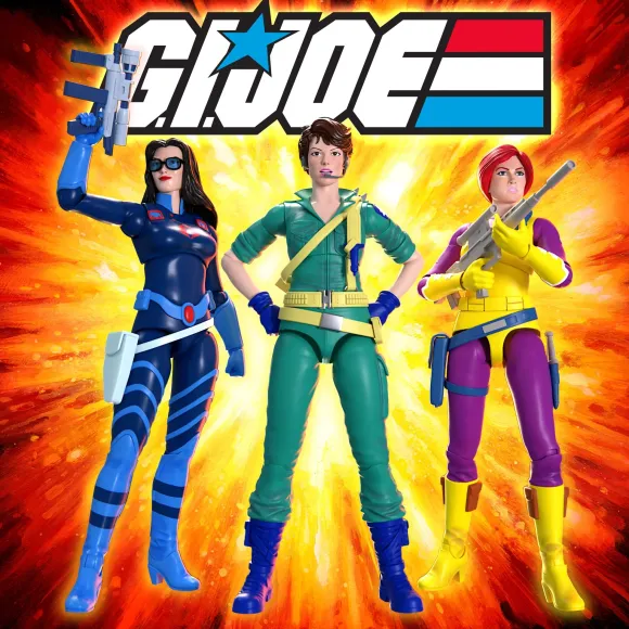 G.I. Joe Ultimates! Wave 06 (Dic) - Baroness, Scarlett & Lady Jaye