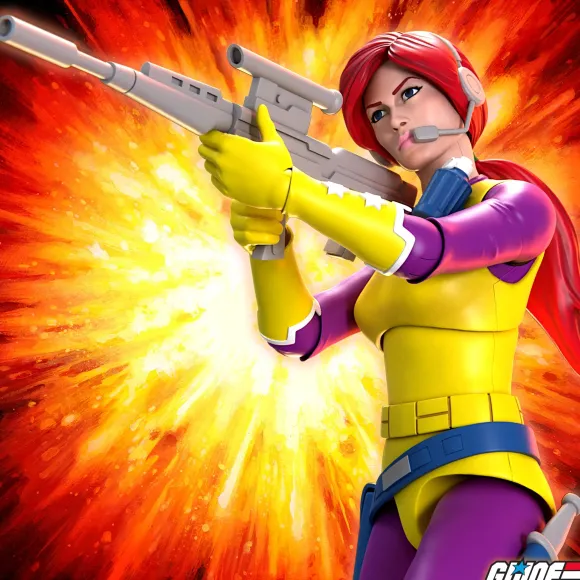 G.I. Joe Ultimates! Wave 06 (Dic) - Scarlett (Purple)