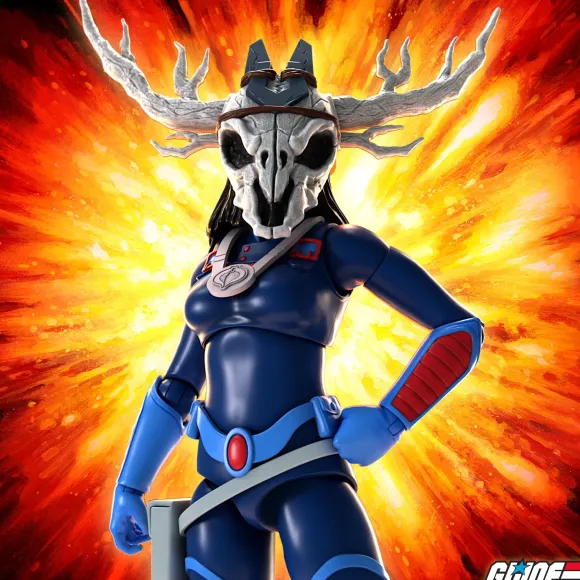 G.I. Joe Ultimates! Wave 06 (Dic) - Baroness (Dark Blue)