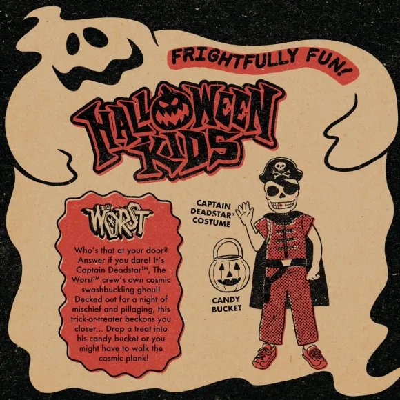 Halloween Kids Reaction - Captain Deadstar Boy (The Worst)