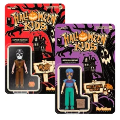 Halloween Kids Reaction Figures - Captain Deadstar Boy & Metaluna Mutant Girl