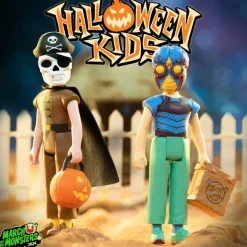 Halloween Kids Reaction Figures - Captain Deadstar Boy & Metaluna Mutant Girl