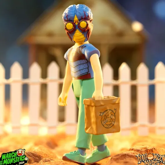 Halloween Kids Reaction Figures - Captain Deadstar Boy & Metaluna Mutant Girl