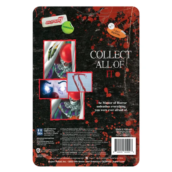 It Reaction Figure - Pennywise Monster (Blood Splatter)
