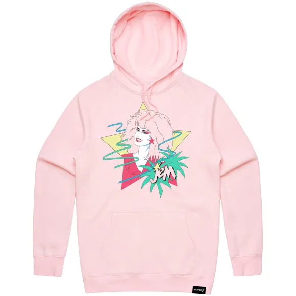 Jem And The Holograms Fleece - Jem Portrait Star (Hoodie)