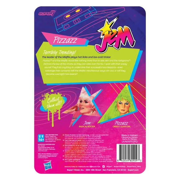 Jem And The Holograms Reaction Figure - Pizzazz
