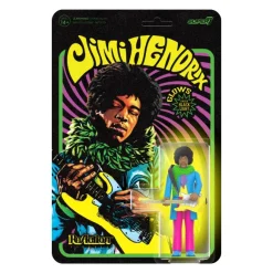 Jimi Hendrix Reaction Figures - Jimi Hendrix Blacklight (Are You Experienced)