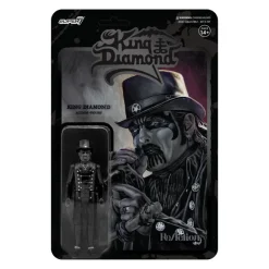 King Diamond Reaction Figure - Top Hat (Midnight Black Metal)