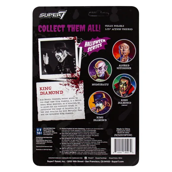 King Diamond Reaction Figure - King Diamond Top Hat