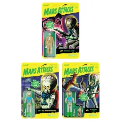 Mars Attacks Reaction Figures (Glow) Full Set