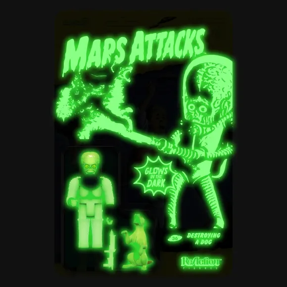Mars Attacks Reaction Wave 2 - Destroying A Dog (Glow)
