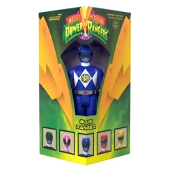 Mighty Morphin Power Rangers Reaction Sdcc 2023 - Blue Ranger [Triangle Box] [Sdcc 2023]