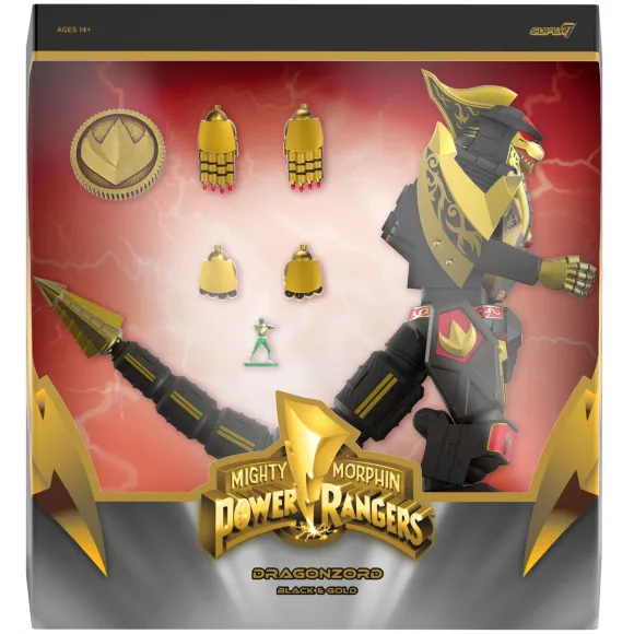 Mighty Morphin Power Rangers Ultimates! - Dragonzord (Black & Gold)
