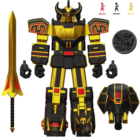 Mighty Morphin Power Rangers Ultimates! Wave 05 - Megazord (Black/Gold)
