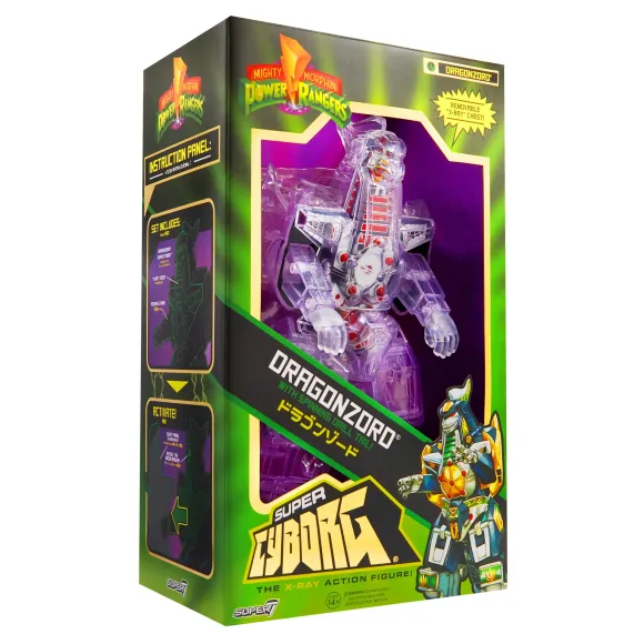 Mighty Morphin Power Rangers Super Cyborg - Dragonzord (Clear)