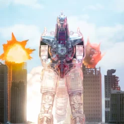Mighty Morphin Power Rangers Super Cyborg - Dragonzord (Clear)