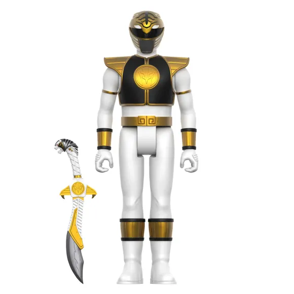 Mighty Morphin Power Rangers Reaction Figure Wave 4 - White Ranger