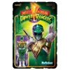 Mighty Morphin' Power Rangers Reaction Figure - Green Ranger (Battle Damaged)